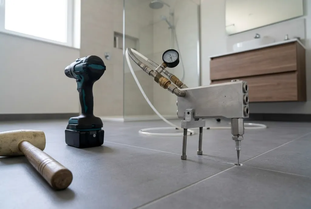 Kitbedrijf Sliedrecht – holle tegels injecteren